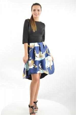 Платье  - Черный цвет