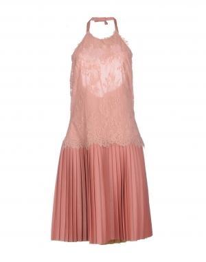 Платье до колена  - Розовый цвет