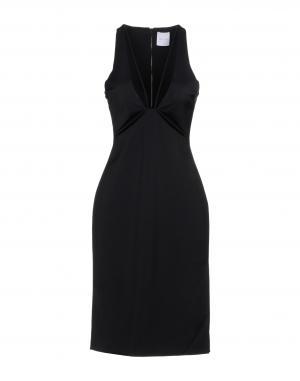 Платье до колена  - Черный цвет