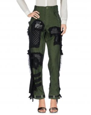 Повседневные брюки  - Зеленый цвет