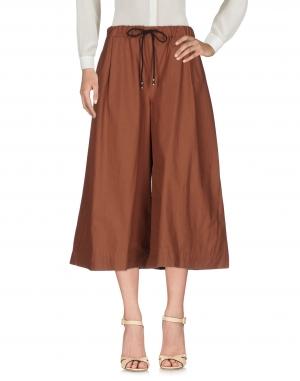 Брюки-капри  - Коричневый цвет