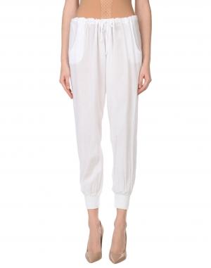 Повседневные брюки  - Черный,Белый цвет