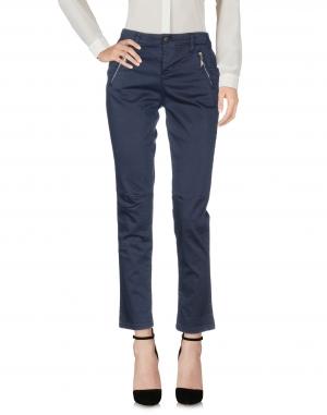 Повседневные брюки  - Коричневый,Синий,Черный цвет