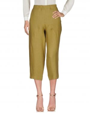 Брюки-капри  - Зеленый цвет