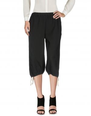 Брюки-капри  - Синий,Черный цвет