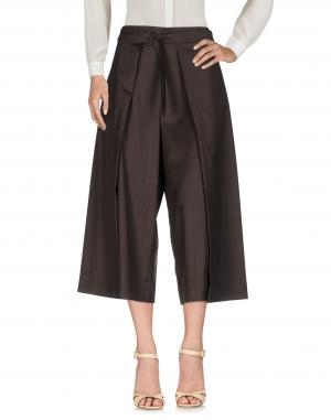 Брюки-капри  - Коричневый цвет