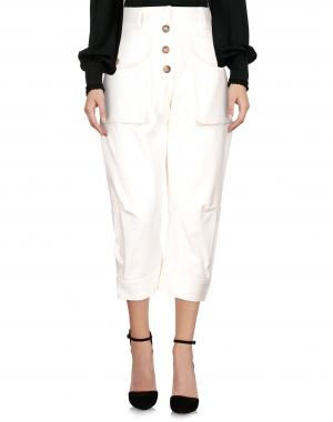 Брюки-капри  - Белый цвет
