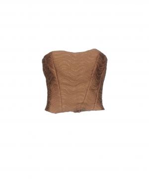 Бюстье  - Коричневый цвет