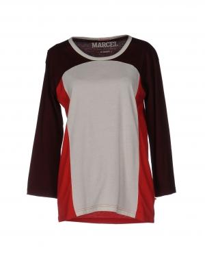 Футболка  - Коричневый цвет