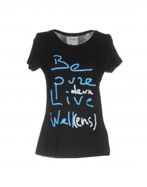 Футболка  - Серый,Черный цвет