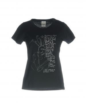 Футболка  - Белый,Черный цвет