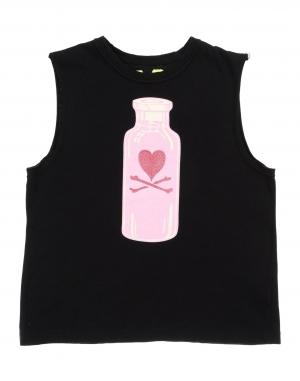 Футболка  - Фиолетовый,Белый,Черный цвет