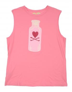 Футболка  - Белый,Черный,Фиолетовый цвет