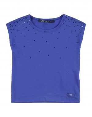 Футболка  - Серый,Фиолетовый цвет