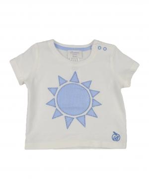 Футболка  - Желтый,Розовый,Синий цвет