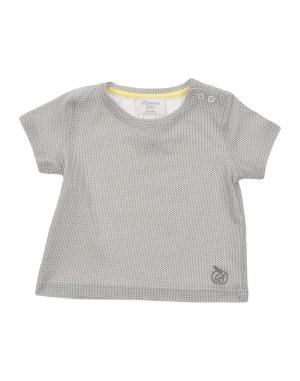 Футболка  - Серый,Фиолетовый цвет