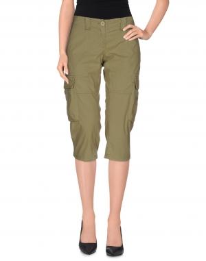 Брюки-капри  - Зеленый цвет
