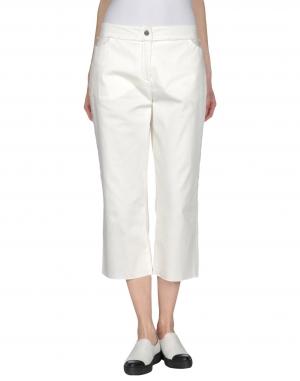 Брюки-капри  - Белый цвет