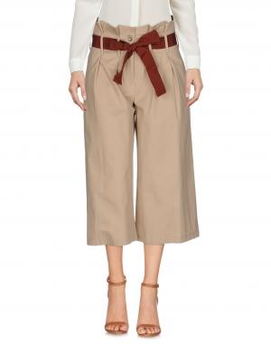 Брюки-капри  - Бежевый цвет