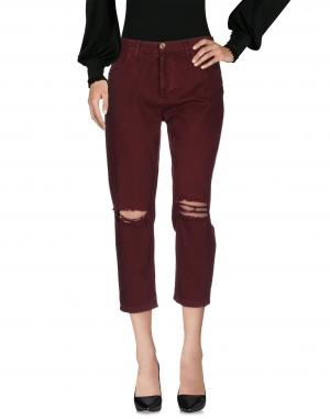 Брюки-капри  - Коричневый цвет