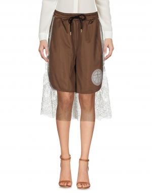 Брюки-капри  - Коричневый цвет