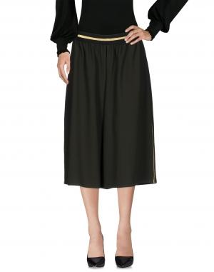 Брюки-капри  - Зеленый цвет