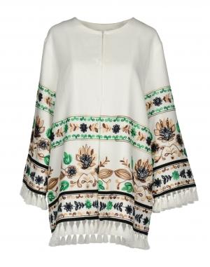 Легкое пальто  - Белый цвет