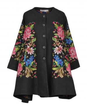 Пальто  - Серый,Синий цвет