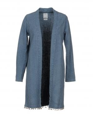 Легкое пальто  - Синий цвет