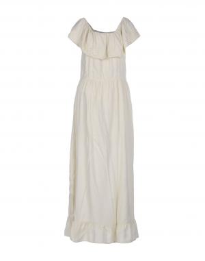 Длинное платье  - Белый цвет