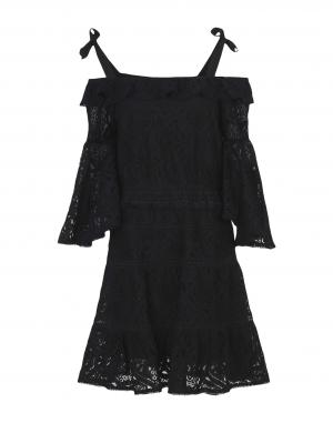 Короткое платье  - Черный цвет