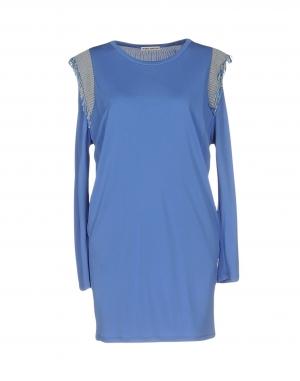 Короткое платье  - Фиолетовый цвет