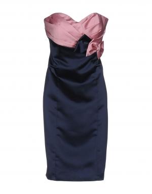 Короткое платье  - Синий цвет