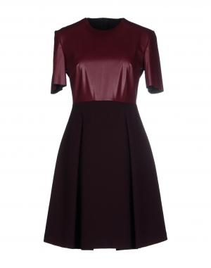 Короткое платье  - Коричневый цвет