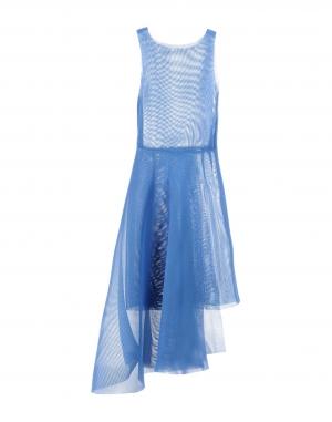 Длинное платье  - Синий цвет