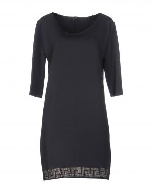 Короткое платье  - Серый цвет