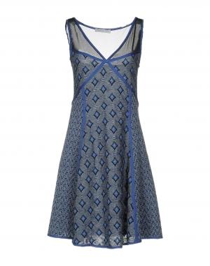 Короткое платье  - Синий цвет
