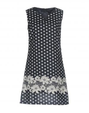 Короткое платье - Синий цвет