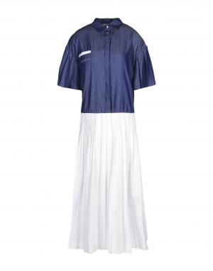 Длинное платье  - Синий цвет