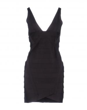 Короткое платье  - Серый цвет