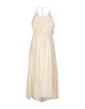 Платье до колена  - Белый цвет