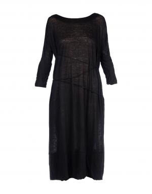 Платье до колена  - Синий цвет