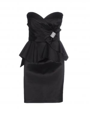 Короткое платье  - Черный цвет