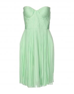 Короткое платье  - Зеленый цвет