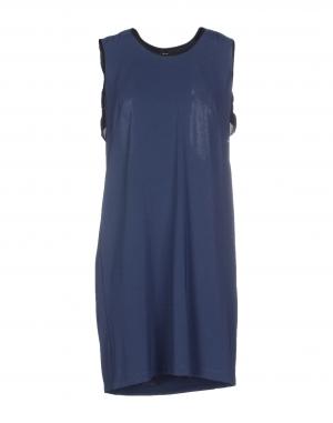 Короткое платье  - Синий цвет
