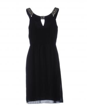 Платье до колена  - Черный цвет