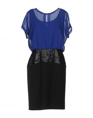 Короткое платье  - Синий цвет