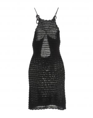 Короткое платье  - Черный цвет