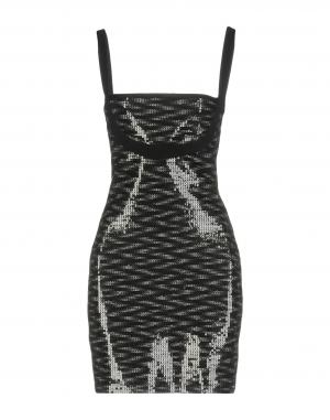 Короткое платье  - Черный цвет