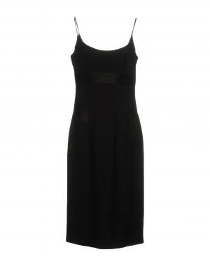 Платье до колена  - Черный цвет